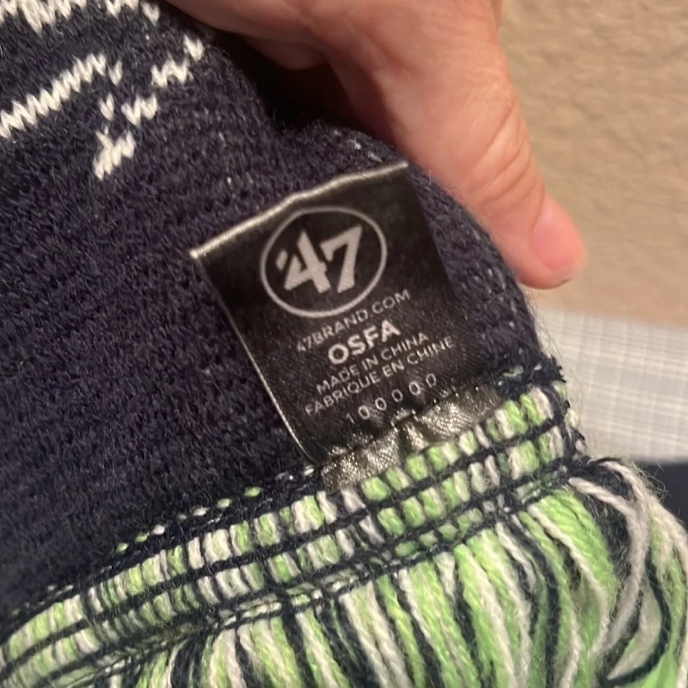 Seattle Seahawks NFL Football Reversible Scarf